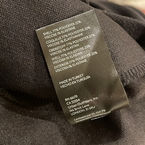 By Anthropologie Long-Sleeve Mini Dress Size Medium - Picture 10 of 12